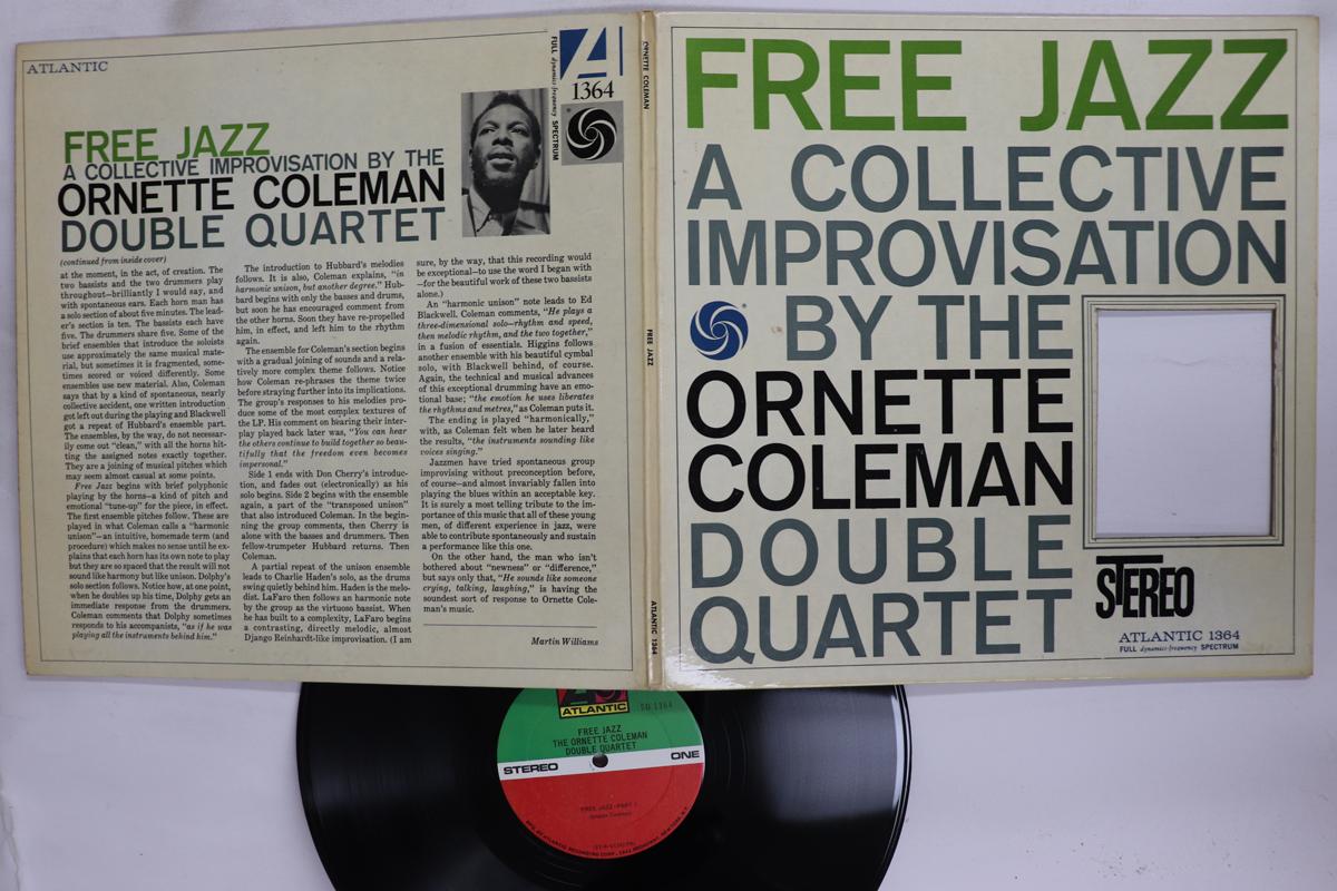 Виниловая пластинка ORNETTE COLEMAN DOUBLE QUARTET Free Jazz SD1364 ATLANTIC 1971 США Джаз Б/у