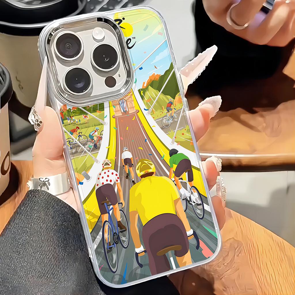 Tour De France Phone Case for Xiaomi Redmi Note A5 A3 15 14 13 14c 13c 12 11 12s 12c 10c 10 9 Pro Plus 4G 5G Transparent Cover