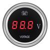 52mm Digital Voltmeter LCD Display Volt Meter for Car Truck Auto Engine Voltmeter Gauge 12V/24V