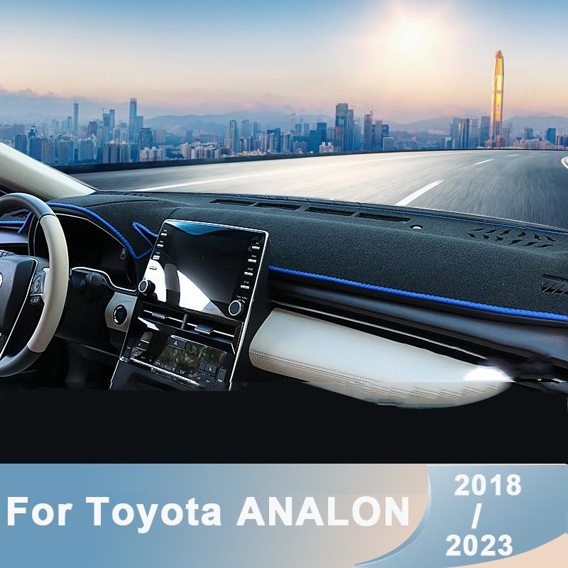 Do samochodu Toyota Avalon 2018 Pokrywa deski rozdzielczej samochodu Unikaj światła Podkładka Mata na deskę rozdzielczą Dywaniki Akcesoria anty-UV