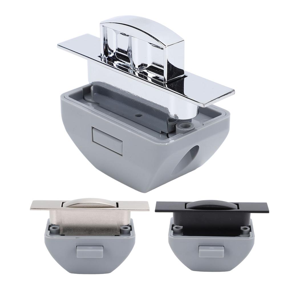 Push Cupboard Locks RV Push Cabinet Zinc Alloy Keyless Cupboard Locks for RV Yachts Motorhome Rv Drawer Push