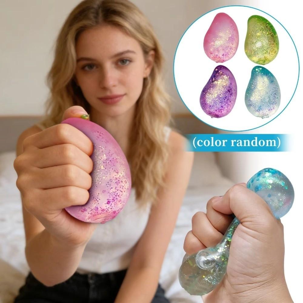Slow Rising Mango Squeezing Toy Soft Silicone Mango Pinching Toy Pinch Toy Mango Squishy Toy Kids