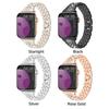 Diamonds Metal Band for Apple Watch Ultra 3/2/1 49mm S11 S10 46mm 42mm 45mm 44mm 41 40mm for Iwatch Series10 9 8 7 6 5 SE3 Strap