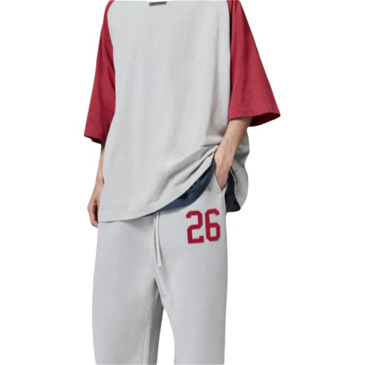 Fear of God Essentials Pantaloni da Lounge Grigio Fumo Uomo Fondo 130HO258422F