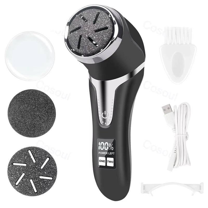 Electric Foot File Pedicure Machine Callus Remover Rechargeable Foot Heel Cracked Dead Skin Scrubber Polisher Grinder Tools
