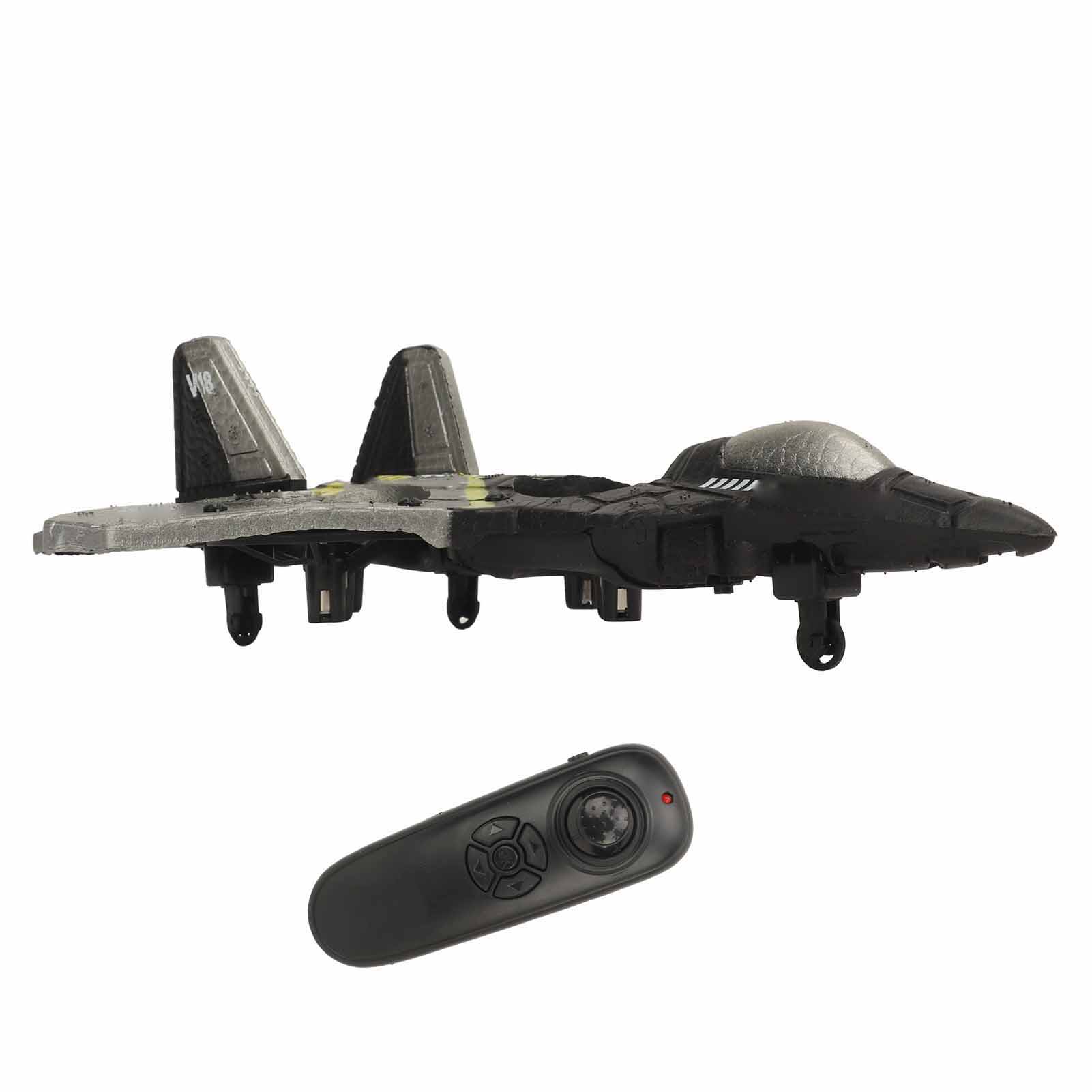 

RC Plane with Smart Gyroscope System 500mah USB Yellow Gray Auto Pairing Altitude Hold EPP Foam RC Glider for Beginners Kids Adults