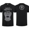 2024 Mode Herr T-shirt Dubbelsidig Amon Vikingahästar Svart Av Amarth Oversized T-shirt Grafik Ungdomskläder Streetwear S-3XL