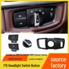 BMW X5/X6 Headlight Switch Button Cover Plate F15/F16 X5M Light Control Knob