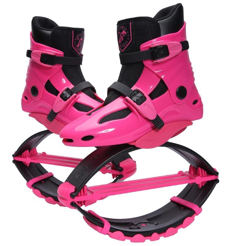 Unisex Black Pink Rebound Fitness Shoe For Spring Assisted Rebound Training Boots Comfortable Walking Casual Outdoor Travel 36