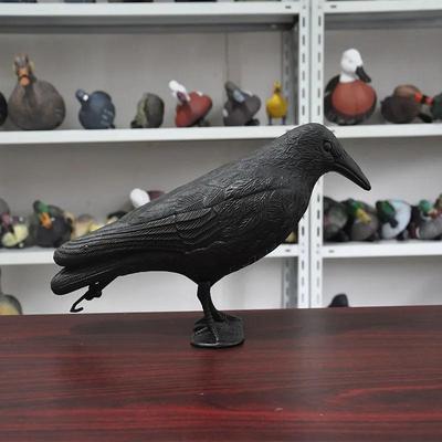 Decoracion Simulation Black Crow Raven Bird Repellent Pest Control Pigeon Repellent Garden Decoration Outdoor