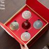 Tao Ding Xuan Five Blessings Gourd Ceramic Tea Set