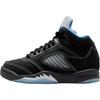 Air Jordan 5 Retro PreSchool 'Black Carolina UNC' 2026 (Unisex) Black / University Blue / White Kids' Basketball Shoes 440889 008