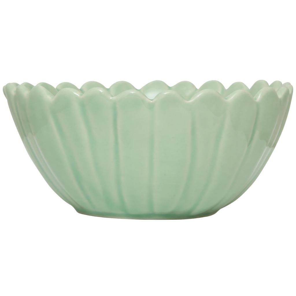 Miska Z Kamionki Fleur 350 Ml Zielona