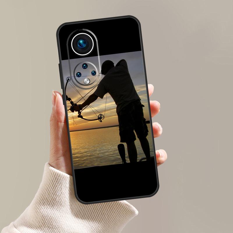 

hunting Fishing Sunset Case For Honor Magic 7 5 6 8 Pro 200 400 50 70 90 Lite X8c X8b X9a X9b X9c X9d Win RT Cover Honor 90