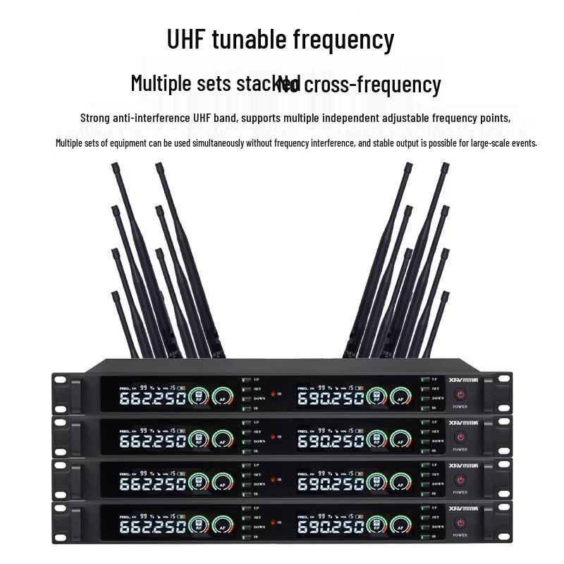 Xun Er Wei UZ-300 Series Professional True Diversity Wireless Microphone System (CN version)