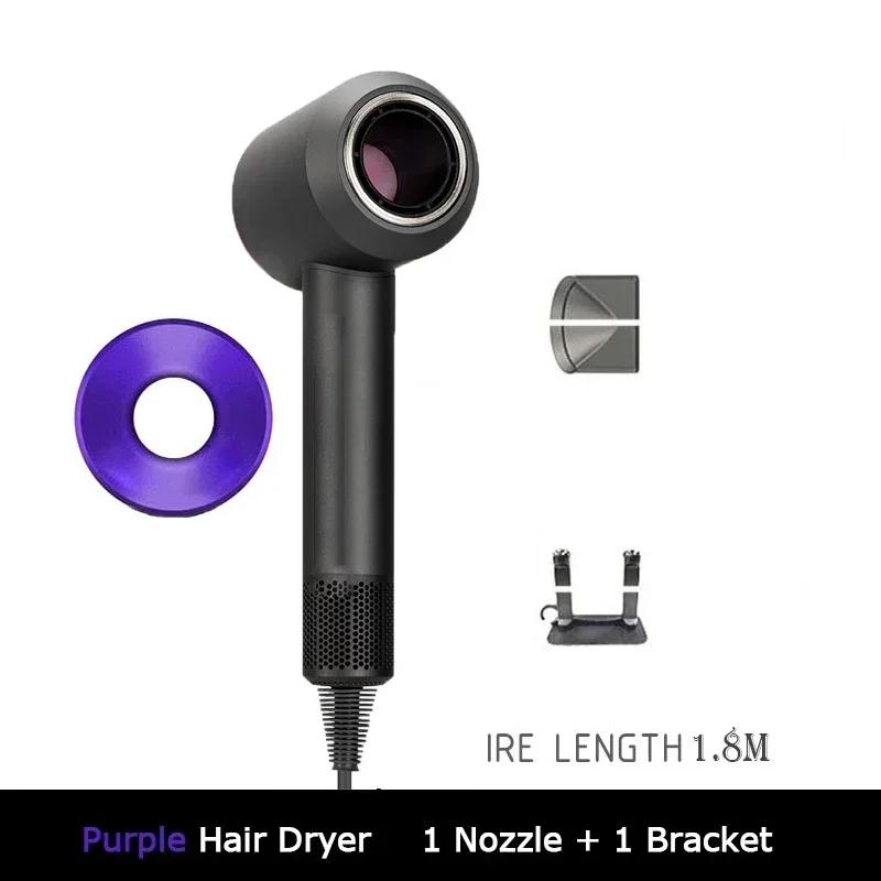 1.8m Professinal Leafless Hair Dryer Negative Lon Hair Care Quick Dry Home Powerful Hairdryer Constant Anion Blow Dryer
