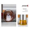 Huihuang Stainless Steel Glass Oil & Vinegar Dispenser Set