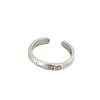 Smiling Face Women's Adjustable Ring: Trendy, Versatile Niche Design