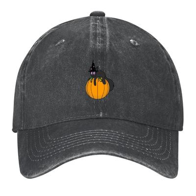 2026 Pumpkin Cat Baseball Cap Golf Cap Western Hat Beach Hat Snap Back Hat Women Men's