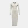 Melange Grey Dress A1xccem000 Woman PLEASE