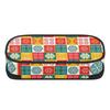 Pen Case Organized Storage Zipper Closure 300D Polyester with Main Compartment Mesh Pocket and Pen Slots for Teens and Students