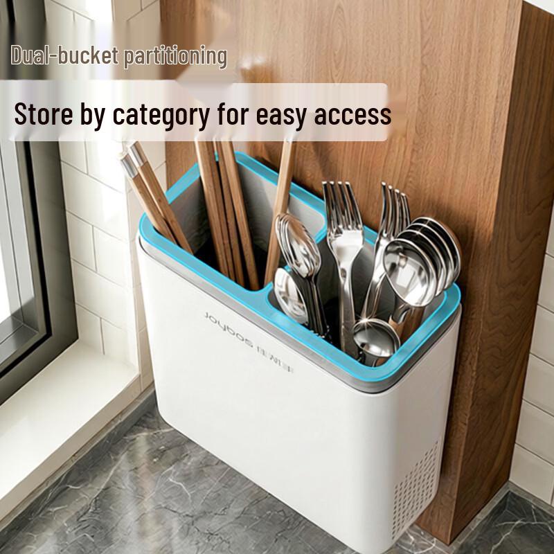 Kitchen Wall-Mounted Chopstick & Utensil Holder