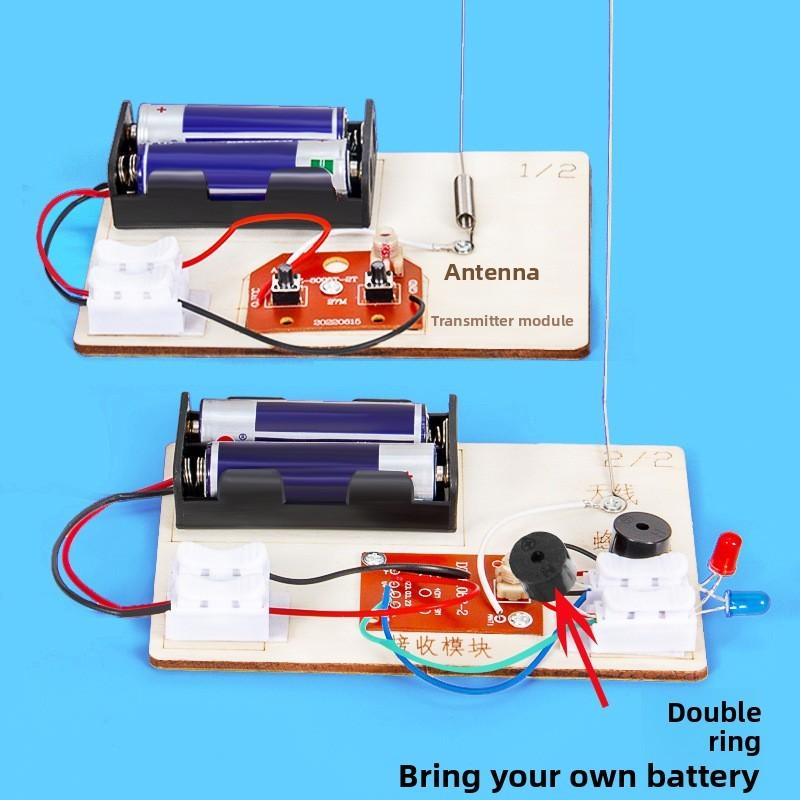 

Simulated Telegraph Machine Experimental Material Set Puzzle Toy For Children Educational Science Toys
