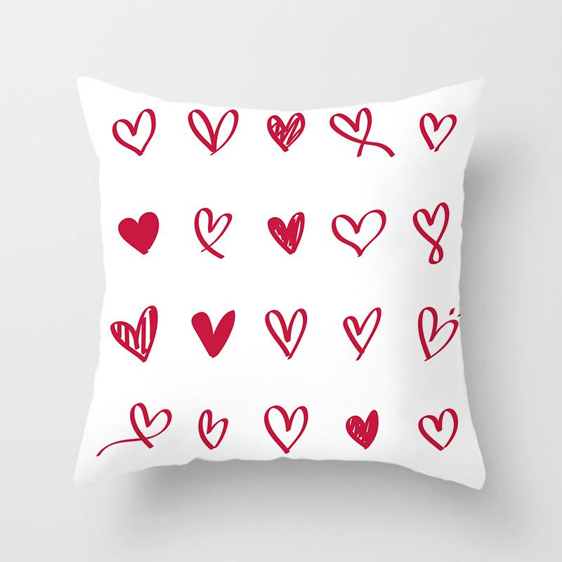 Home Furnishings Simple Golden Sofa Pillow Cover Digitally Printed Car Cushion Cover