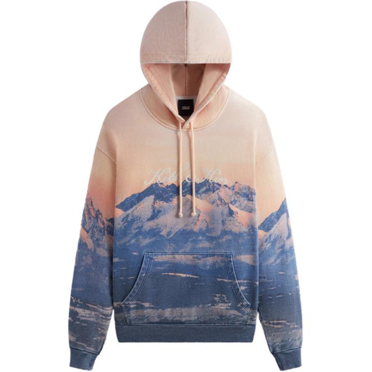 

Kith Men s Citrine Sunset Summit Nelson Hoodie KHM031923-804 M