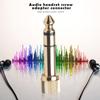 6.35mm Male To 3.5mm Female Plug Headphone Audio Adapter with 3.5mm Screw Jack Audio Video Cable Adapter Locking Cable