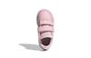Adidas Neo Breaknet Low top Skateboard Shoes Pink White Infant And Toddler GZ7647