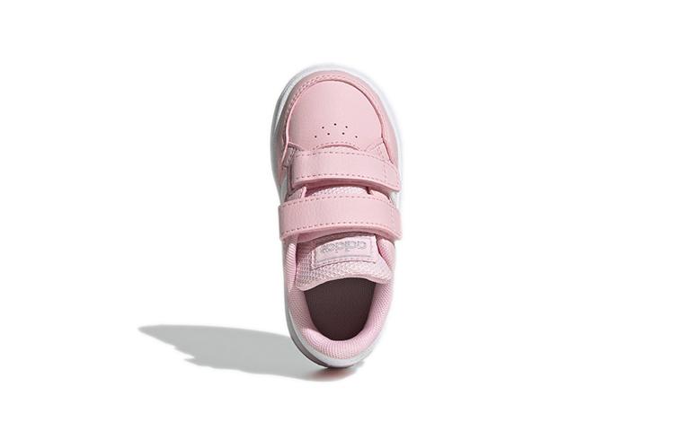 Adidas Neo Breaknet Low top Skateboard Shoes Pink White Infant And Toddler GZ7647