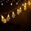 LED Ghost Claw Decoration String Lights Horror Atmosphere Halloween Lamp Battery Operated Suitable For Haunted Patry Decor