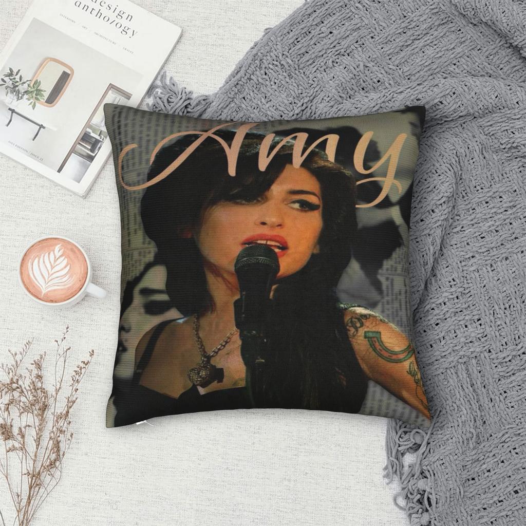 New Style Home Amy Winehouse singer Decorations Pillowcases Merch Pillow Covers Square Multi-Size