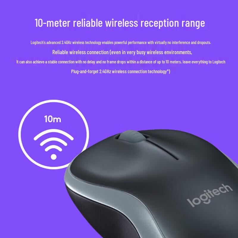 Logitech M186 Wireless Office Mouse