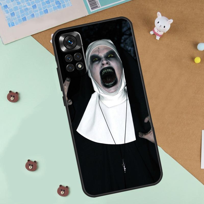 The Nun Valak Horror Case For Xiaomi Redmi Note 14 13 12 9 10 11 Pro 10S 11S 12S Cover For Redmi 13C 10C 12C 14C