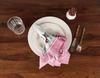 Vargottam Luxury Collection Dinner Table Linen Decor Cotton Napkin Printed Fabric Reusable Napkins Set Of 12, 20" X 20" -