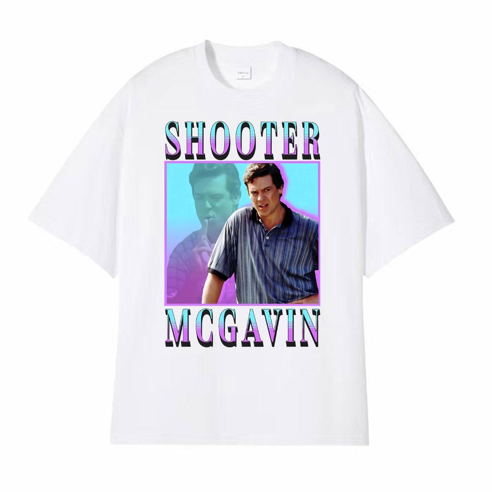 Shooter Mcgavin Homage Pop Culture Happy Gilmore Tshirts Men Women Vintage High Street T Shirt Cotton Casual Humor Tshirt Tops