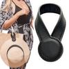 Fashionable Powerful Magnet Magnetic Hat Clip Portable PU Leather Leather Hat Holder Solid Color Hat Keeper Clip Luggage