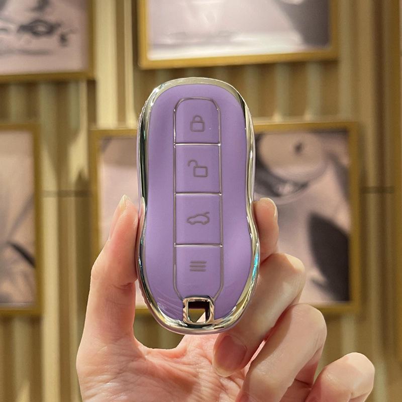 2024 Xiaomi SU7 Pro Max Protective Key Case with Car Model Buckle
