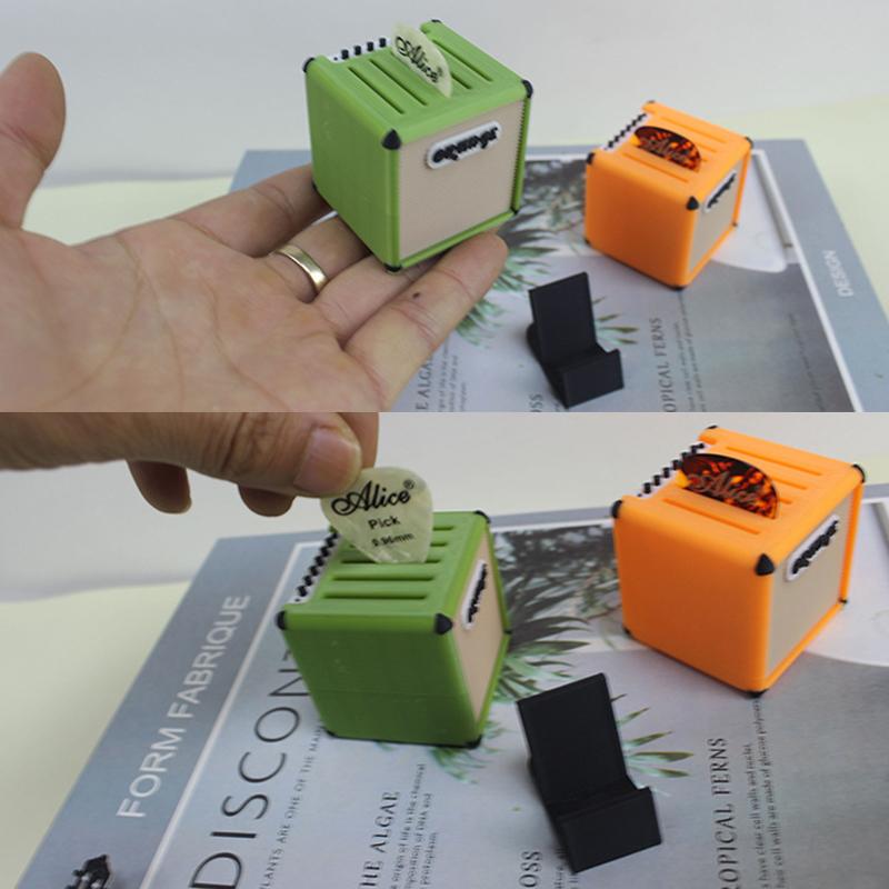 3D Printed Large-Capacity Portable Guitar Pick Holder Waterproof Dustproof Guitar Picks Organizer Picks Storage And Display