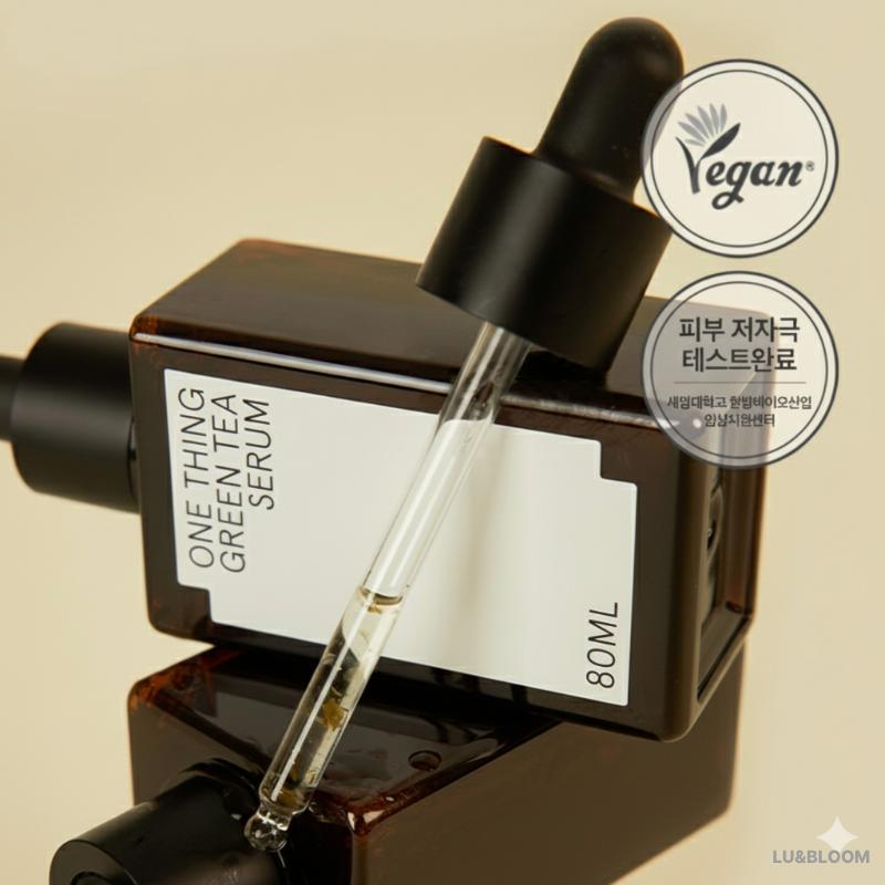 ONE THING Green Tea Elasticity Serum 80ml (+Free Gift)