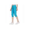Nike Solid Color Quick-Dry Three-Quarter Sports Leggings Women Leggings Blue 548502-407