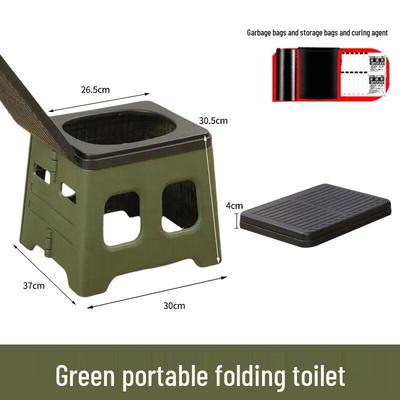 Świetna przenośna składana toaleta turystyczna