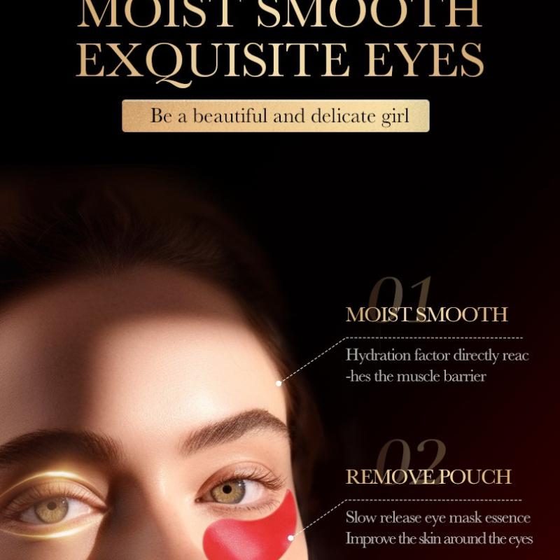 Red Pomegranate Eye Mask SADOER Moisturizes the eye area to improve dark circles and eye lines