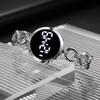 Women's Fashion Small Simple Touch Screen Chain Watch Women Steel Belt Student Bracelet Electronic Women Fashion Watch