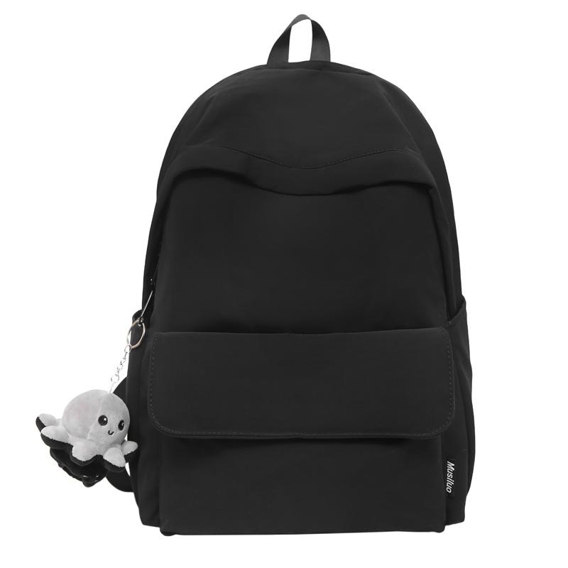 Large-capacity simple Japanese backpack for women 2025 new Harajufeng Korean version of junior high school and high school student schoolbag