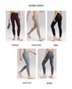Ribbed 24" Women's Yoga Pants - Hip Lift, Breathable, Quick-Dry, Running & Tummy Control Leggings.