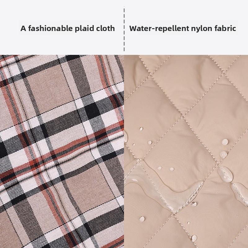 Autumn Winter Double Sided Dog Clothes Waterproof Warm Fashion Pet Coat Windproof Comfortable Apparel for Large Dogs Daily Outdoor Walking Pet Supplie