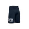 Under Armour Loose-Fit Solid Color Shorts Men Bottoms Academy-Blue 1351653-408